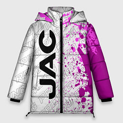 Куртка зимняя женская JAC pro racing: по-вертикали, цвет: 3D-черный