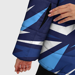 Куртка зимняя женская Renault - спортивный синий, цвет: 3D-светло-серый — фото 2