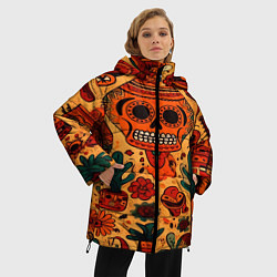 Куртка зимняя женская Мариачи Пустыни, цвет: 3D-светло-серый — фото 2