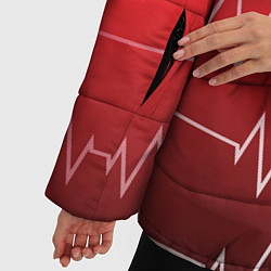 Куртка зимняя женская Pulse, цвет: 3D-красный — фото 2