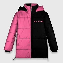 Куртка зимняя женская Blackpink- двойной, цвет: 3D-красный