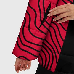 Куртка зимняя женская T1 форма red, цвет: 3D-черный — фото 2