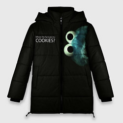 Женская зимняя куртка Cookie Monster - Где печеньки