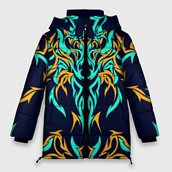 Куртка зимняя женская Колючий, цвет: 3D-черный