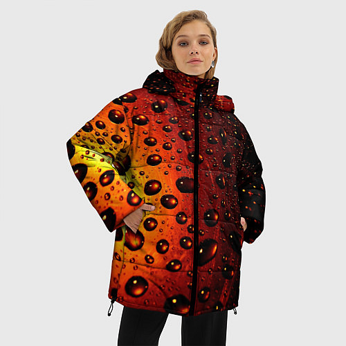 Женская зимняя куртка Aqua / 3D-Светло-серый – фото 3
