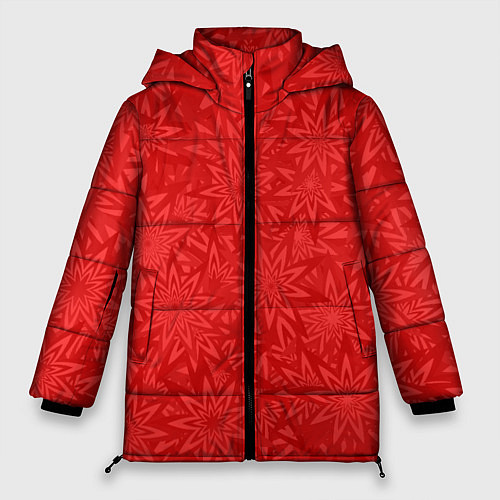 Женская зимняя куртка Энергия сила / 3D-Красный – фото 1