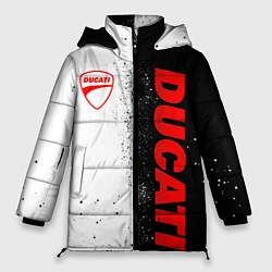Куртка зимняя женская Ducati - двоичный, цвет: 3D-красный