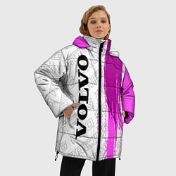 Куртка зимняя женская Volvo pro racing: по-вертикали, цвет: 3D-черный — фото 2
