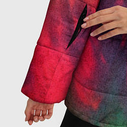 Куртка зимняя женская Огненный тай дай, цвет: 3D-светло-серый — фото 2