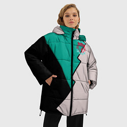 Куртка зимняя женская Выездная форма Ливерпуль, цвет: 3D-красный — фото 2