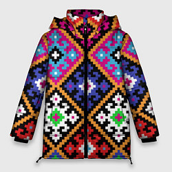 Куртка зимняя женская Колорит, цвет: 3D-черный