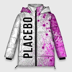 Куртка зимняя женская Placebo rock legends: по-вертикали, цвет: 3D-черный
