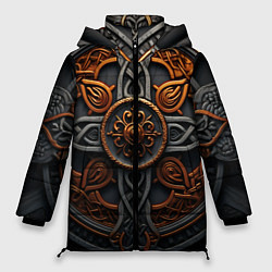 Женская зимняя куртка Орнамент в викингском стиле