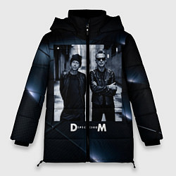 Куртка зимняя женская Depeche Mode - Мартин и Дэйв, цвет: 3D-черный