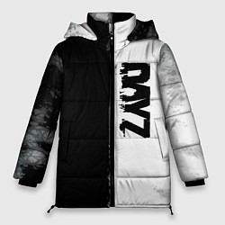 Куртка зимняя женская Dayz черно белый ужас, цвет: 3D-черный
