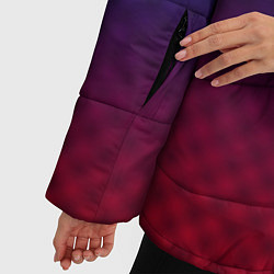 Куртка зимняя женская Chevrolet carbon gradient, цвет: 3D-красный — фото 2