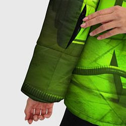 Куртка зимняя женская STALKER 2 капсулы осознания, цвет: 3D-красный — фото 2