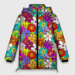 Женская зимняя куртка Floral multicolour