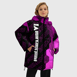 Куртка зимняя женская GTA 6 pro gaming по-вертикали, цвет: 3D-черный — фото 2