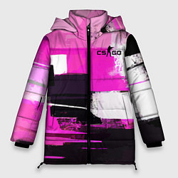 Куртка зимняя женская Counter Strike - shooter, цвет: 3D-черный