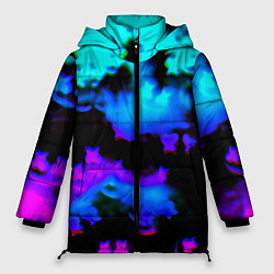 Куртка зимняя женская Marshmello neon space, цвет: 3D-светло-серый