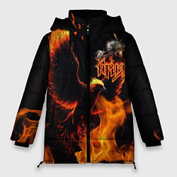 Куртка зимняя женская Феникс ария, цвет: 3D-светло-серый