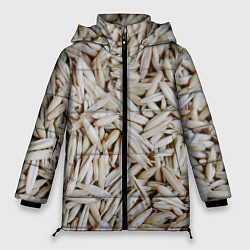 Куртка зимняя женская Зёрна овса, цвет: 3D-черный