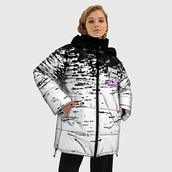Куртка зимняя женская GTA vice city краски, цвет: 3D-черный — фото 2
