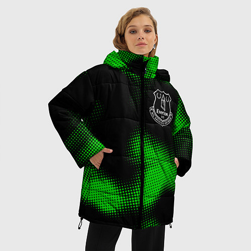 Женская зимняя куртка Everton sport halftone / 3D-Черный – фото 3