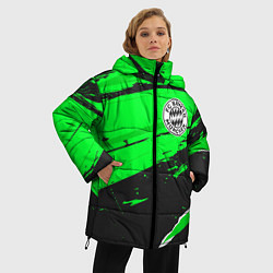 Куртка зимняя женская Bayern sport green, цвет: 3D-черный — фото 2