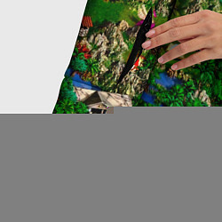Куртка зимняя женская Карта из Героев 3, цвет: 3D-светло-серый — фото 2