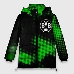 Куртка зимняя женская Borussia sport halftone, цвет: 3D-черный
