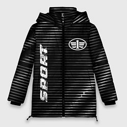 Куртка зимняя женская FAW sport metal, цвет: 3D-черный