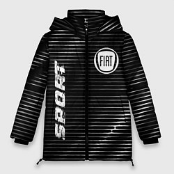 Куртка зимняя женская Fiat sport metal, цвет: 3D-черный