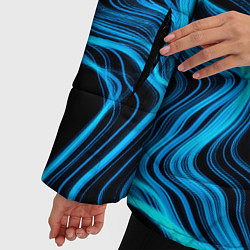 Куртка зимняя женская In Flames sound wave, цвет: 3D-черный — фото 2
