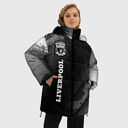 Куртка зимняя женская Liverpool sport на темном фоне по-вертикали, цвет: 3D-черный — фото 2