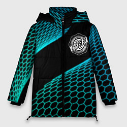 Куртка зимняя женская Chrysler electro hexagon, цвет: 3D-черный