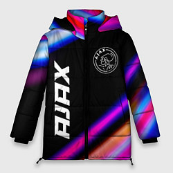 Куртка зимняя женская Ajax speed game lights, цвет: 3D-черный
