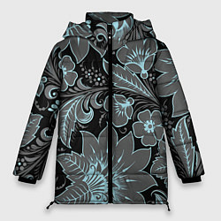 Куртка зимняя женская Узор, цвет: 3D-черный