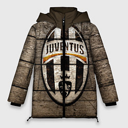 Куртка зимняя женская Juventus, цвет: 3D-красный