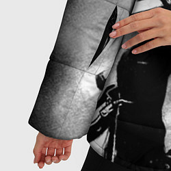 Куртка зимняя женская Slipknot, цвет: 3D-светло-серый — фото 2