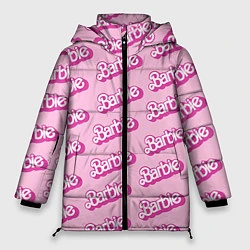 Куртка зимняя женская Barbie Pattern, цвет: 3D-черный