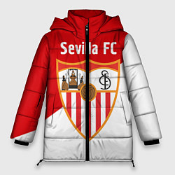 Куртка зимняя женская Sevilla FC, цвет: 3D-красный