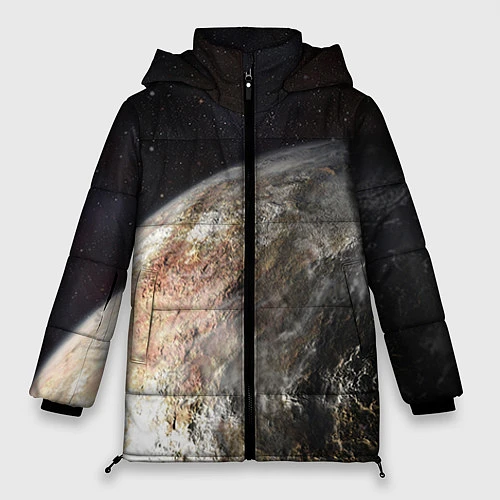 Женская зимняя куртка Плутон / 3D-Красный – фото 1