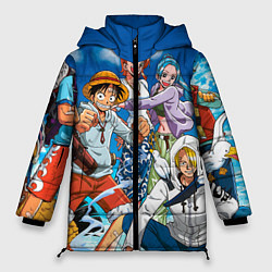 Куртка зимняя женская One Piece, цвет: 3D-красный