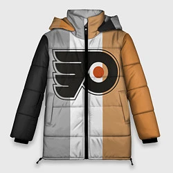 Куртка зимняя женская Philadelphia Flyers, цвет: 3D-черный