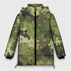 Куртка зимняя женская Хаки, цвет: 3D-светло-серый