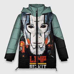Куртка зимняя женская Limp Bizkit: Faith Face, цвет: 3D-красный