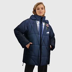 Куртка зимняя женская Жених, цвет: 3D-черный — фото 2