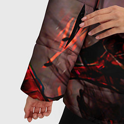 Куртка зимняя женская Shadow Fiend, цвет: 3D-черный — фото 2